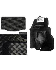 Fits Tesla MODEL S 85D AWD (2012 Onwards) Rubber Tailored Car Mats and Bootmat